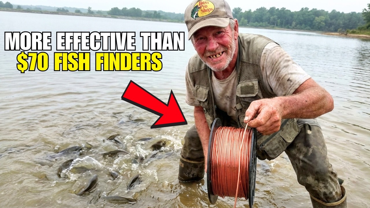 Drop a Copper Wire in the Water and Count to 60 — Fish Can’t Resist It (Banned in 8 States)