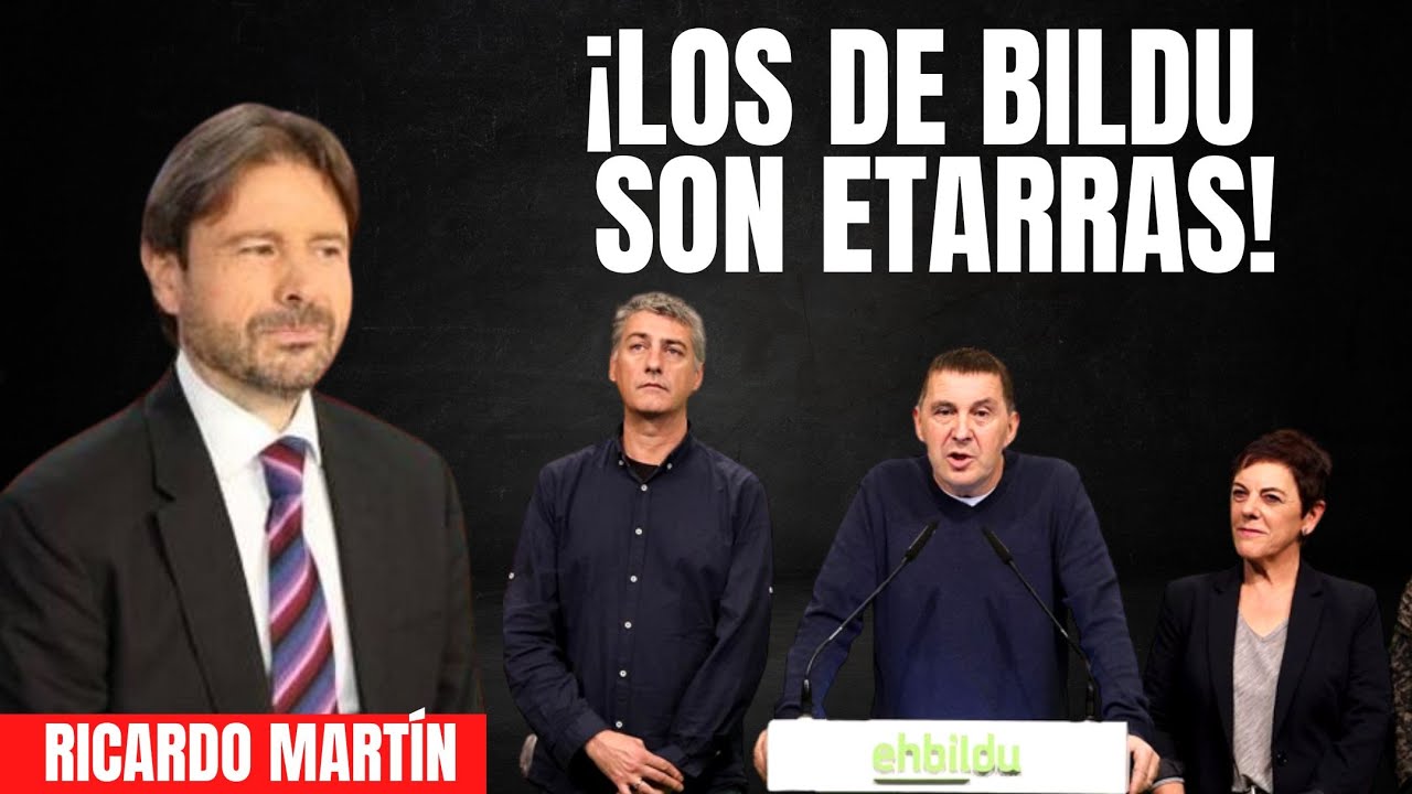 Ricardo Mart&iacute;n: &iexcl;Los de Bildu no son filoetarras, son etarras!