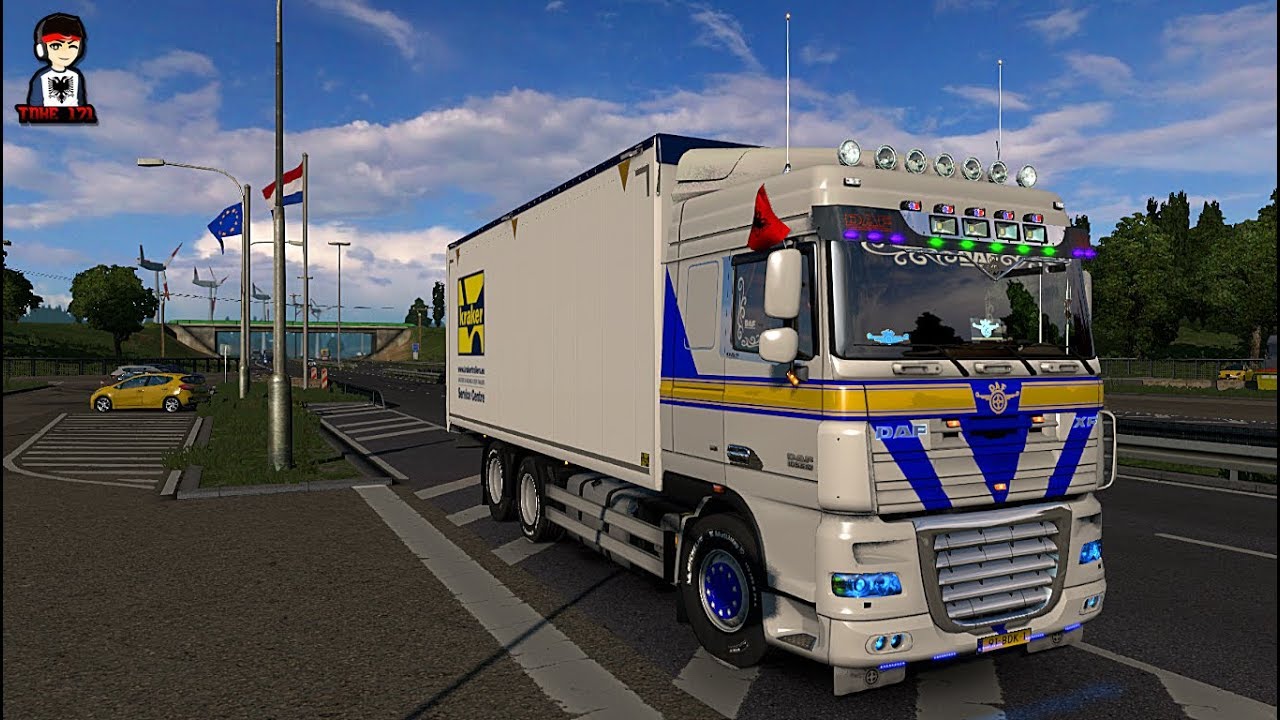 DAF XF 105 by vad&k ETS2 1.36 | PC Mod