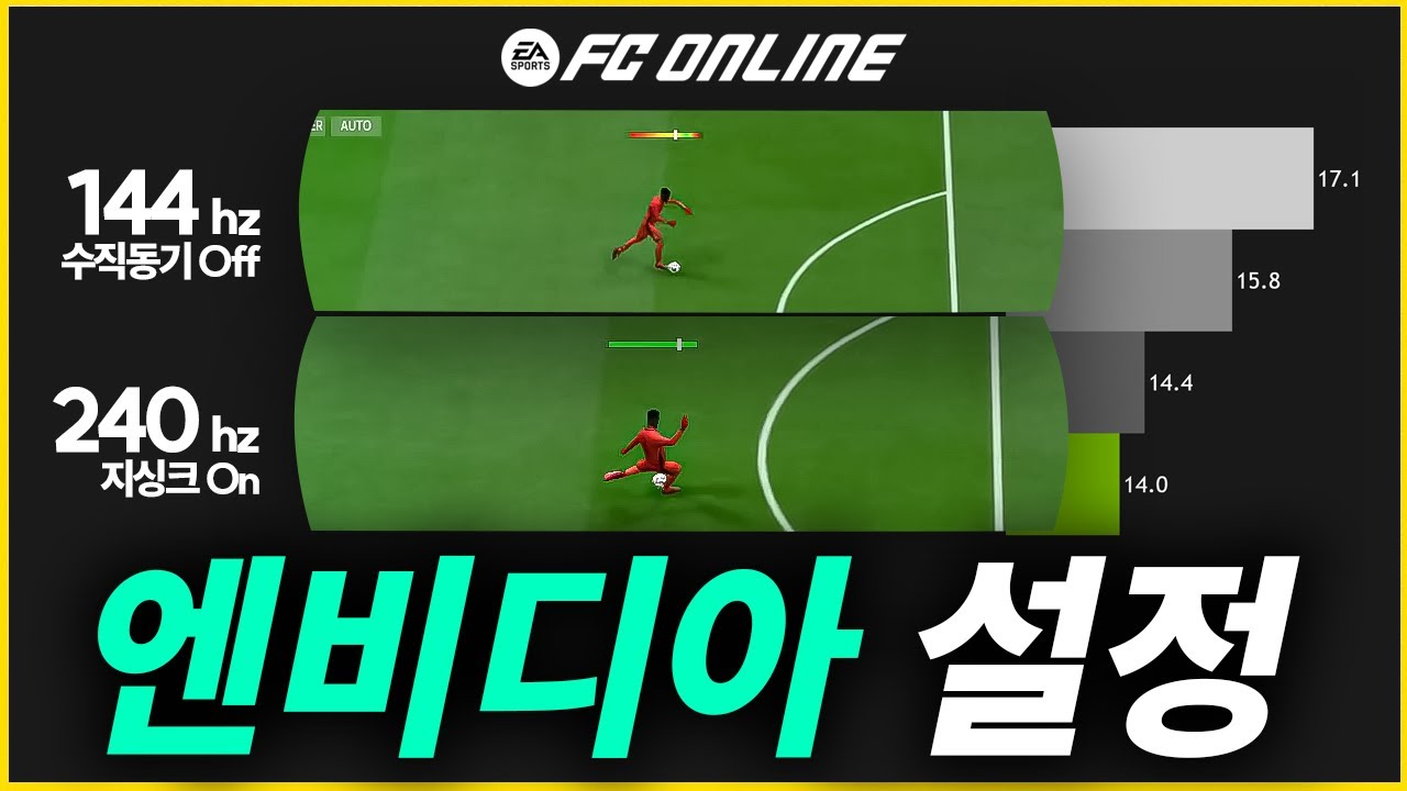 2025년 FC온라인 엔비디아 설정