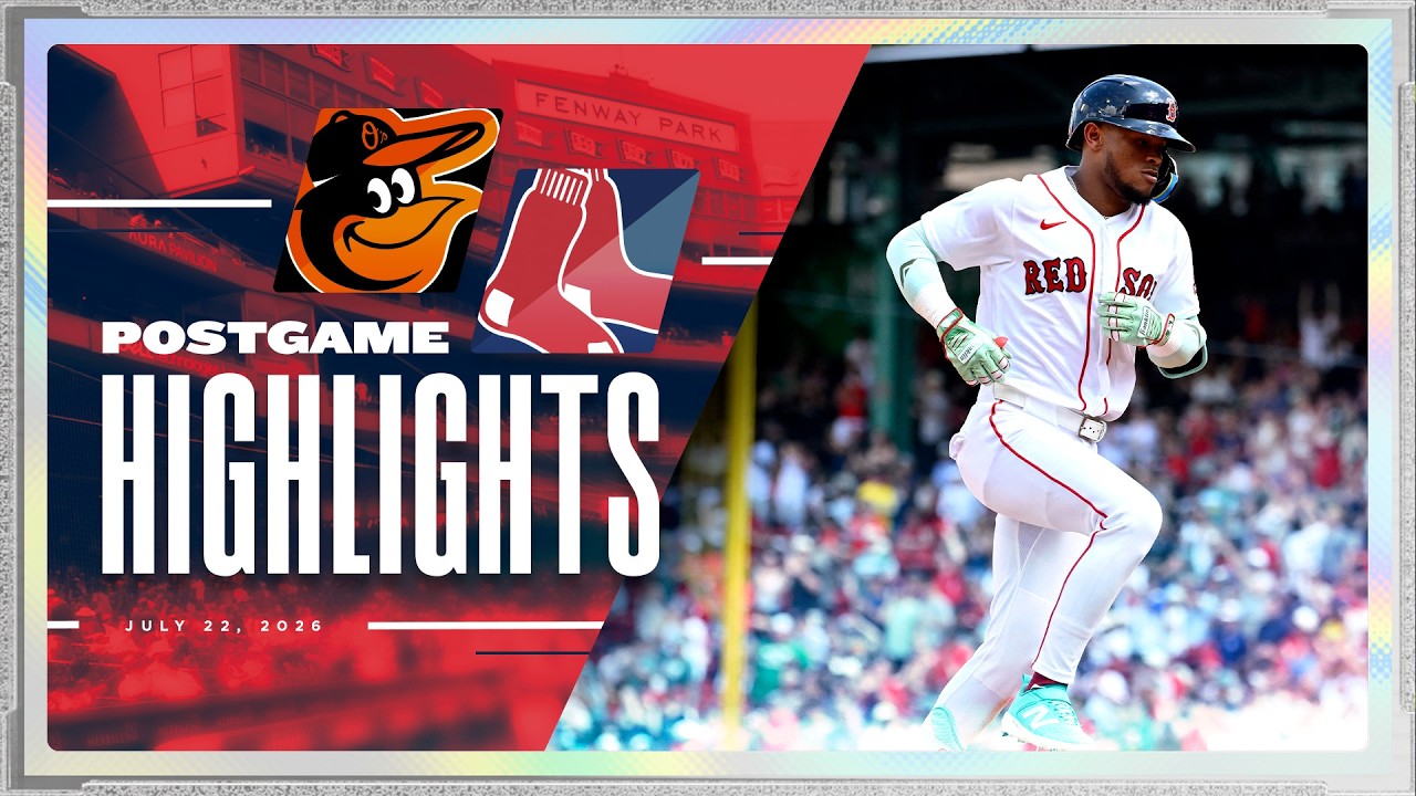 RED SOX HIGHLIGHTS: Red Sox vs. Orioles - Ceddanne Rafaela Homers in Game 1 of Doubleheader