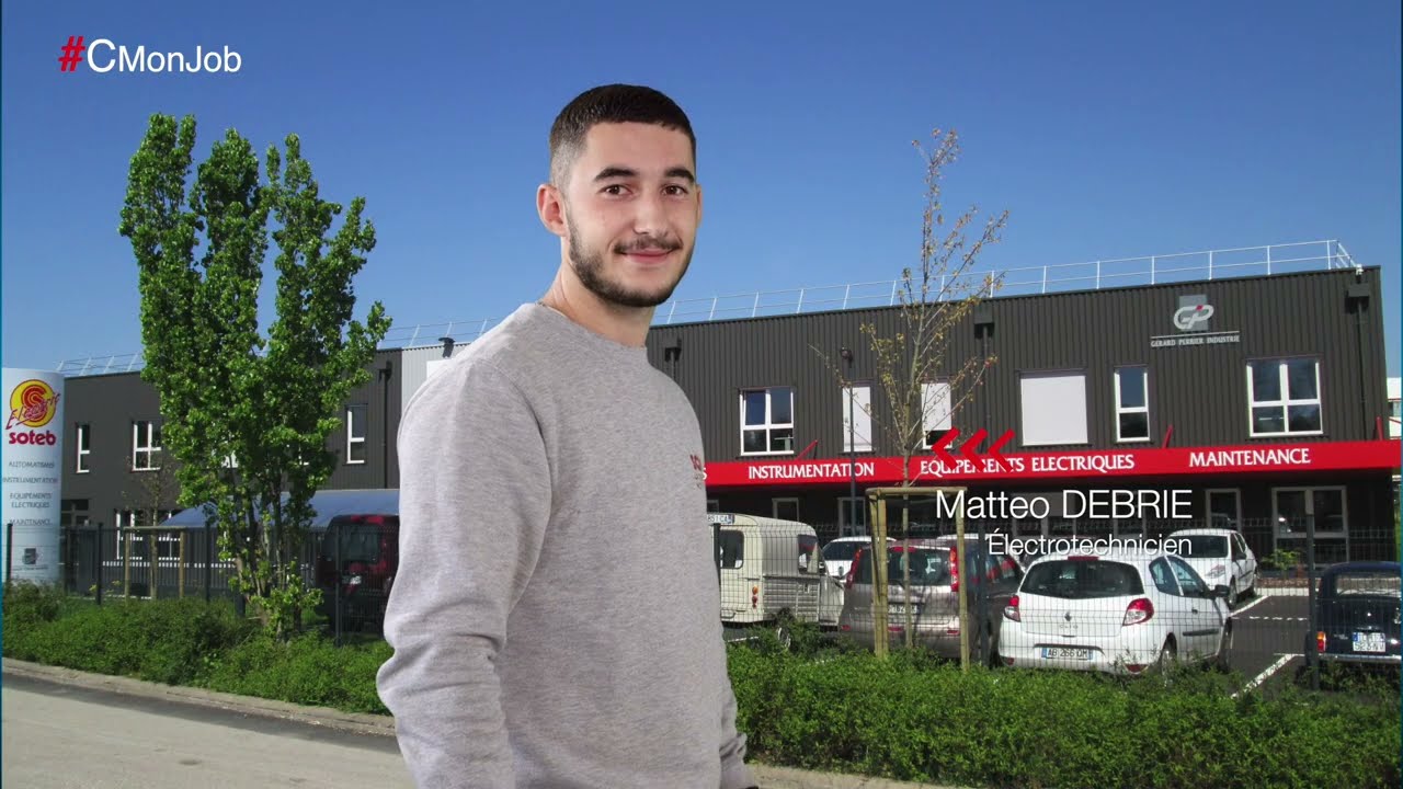 SOTEB - Électrotechnicien : Mattéo présente son métier