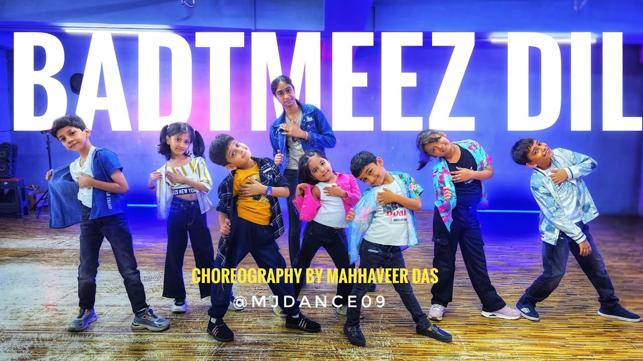 BADTAMEEZ DIL | KID'S DANCE | MJDANCE ( ONLY FOR ENTERTAINMENT ) #kidsdance  #dance  #badtameezdil 