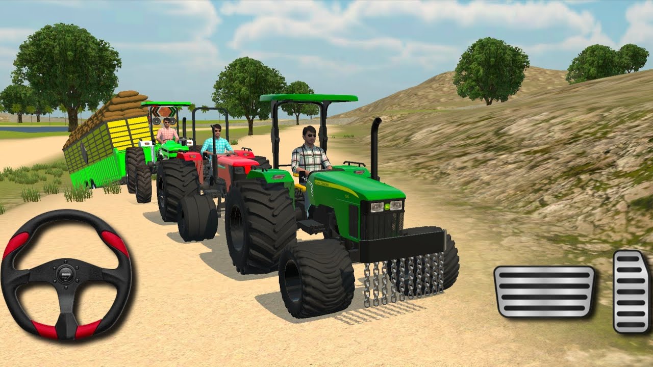 Rescue tactor with overload trolley ?? #youtube #gaming #simulator #cartoon #viral #trending #comedy