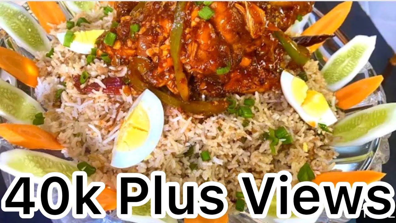 Chicken kabsa Rice#Persiandarbarstyle