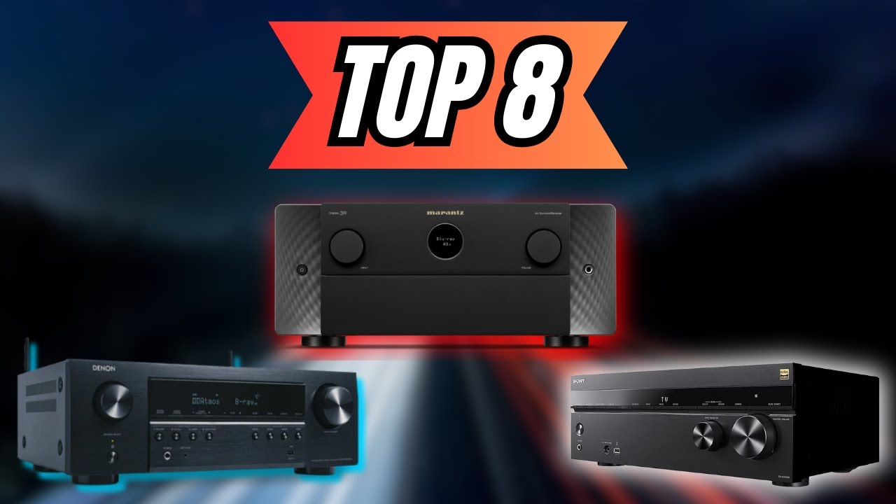 TOP Mejores AVR 2024 | Lleva el Cine a Casa 🚀 Mejores Receptores Audio y Video 2024 🥇