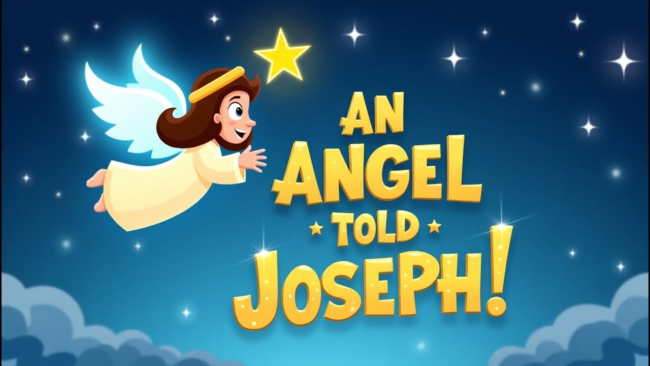 An Angel Told Joseph: A Kids’ Christmas Rhyme #KidsFaith #ChristmasRhyme #BibleSongs #SundaySchool