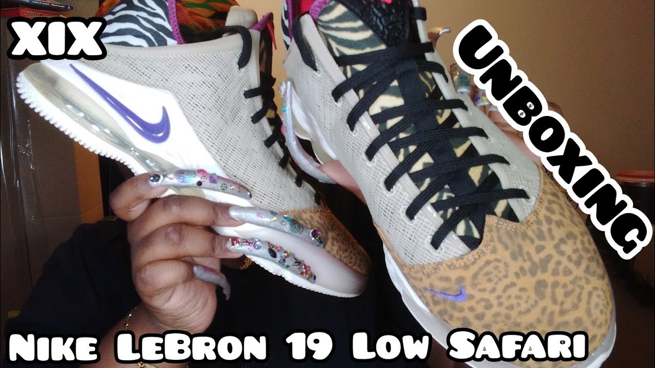 Nike LeBron 19 Low Safari | Unboxing 👟