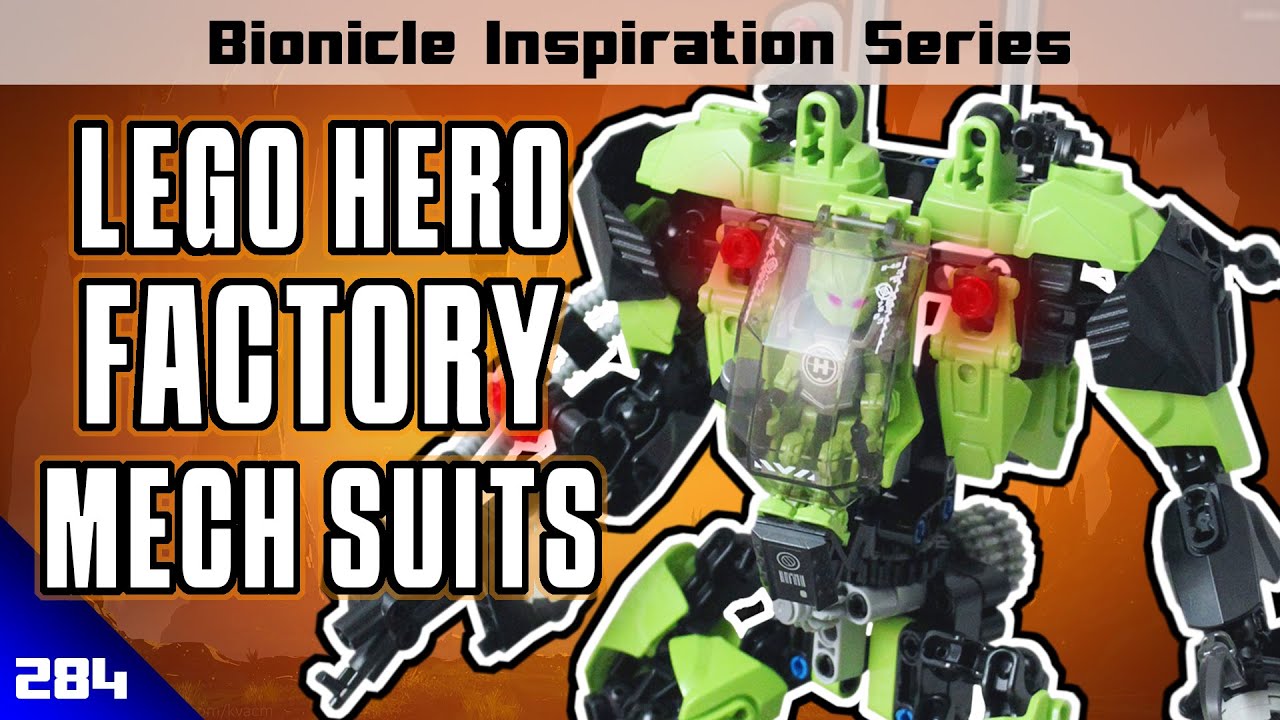 HERO FACTORY MECH SUITS - Bionicle Inspiration Series - Invasion From Below (Ep 284)