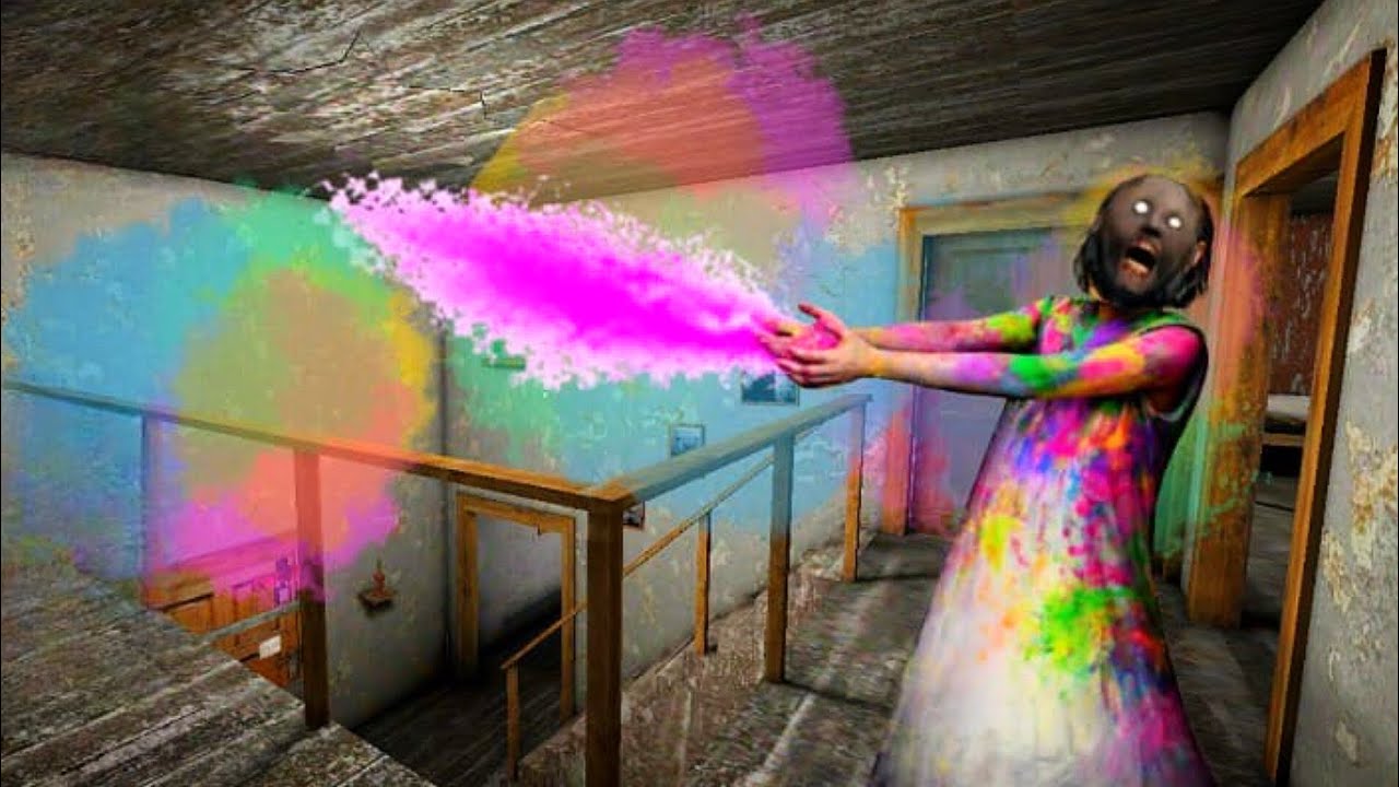 Granny 1: Holi Special Escape || Granny chapter 1