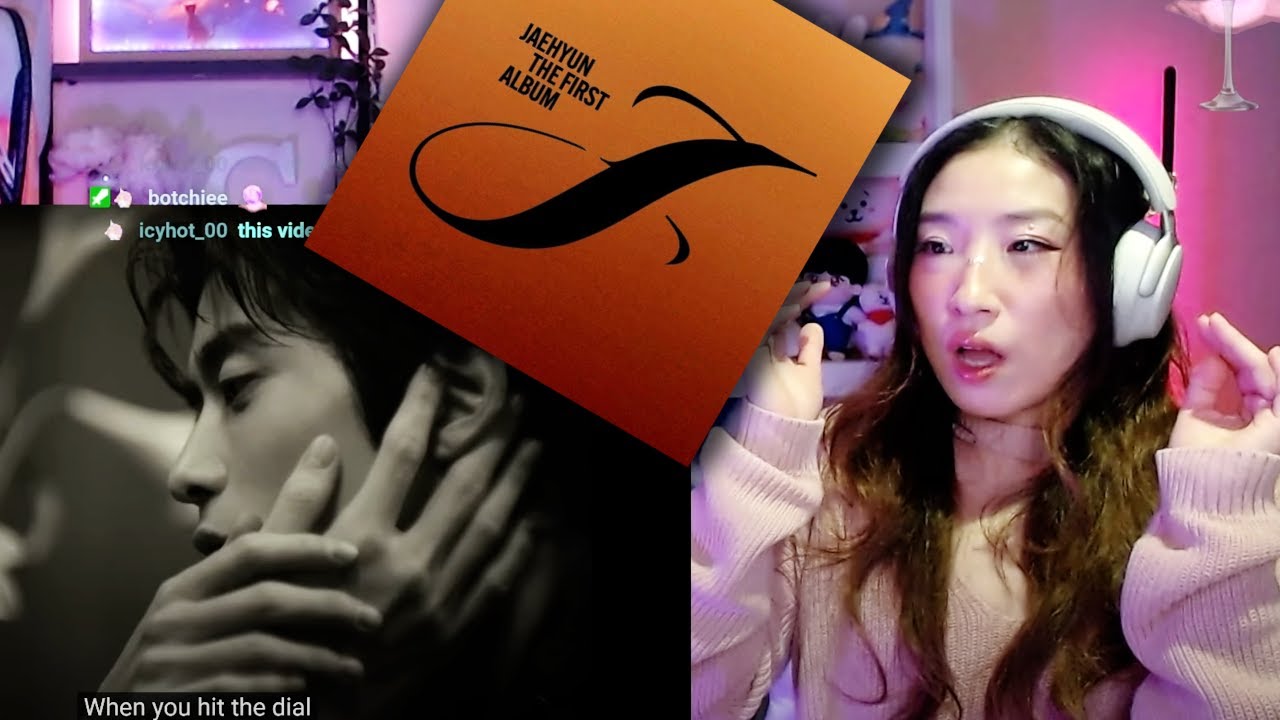 JAEHYUN 'J' Album Listen + Unconditional MV Reaction 🍷💘🌹💐💗💕 [From Twitch]