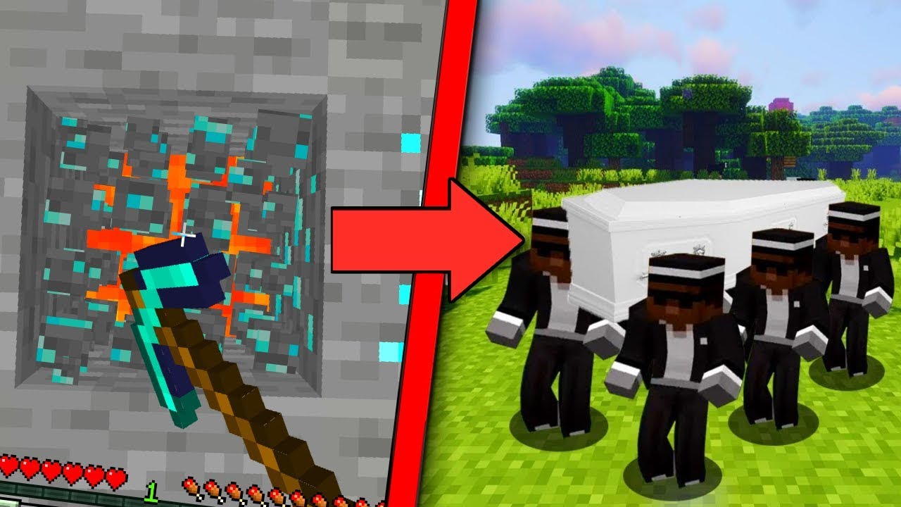 【マイクラ】死んだら「棺桶ダンス」が流れるデータパックｗｗ