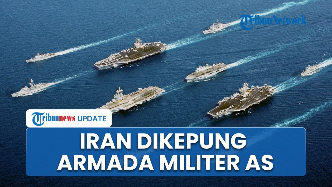 Rangkuman Konflik Timur Tengah: Iran Dikepung Pesawat dan Kapal AS, Warga Eropa Takut PD 3 Pecah