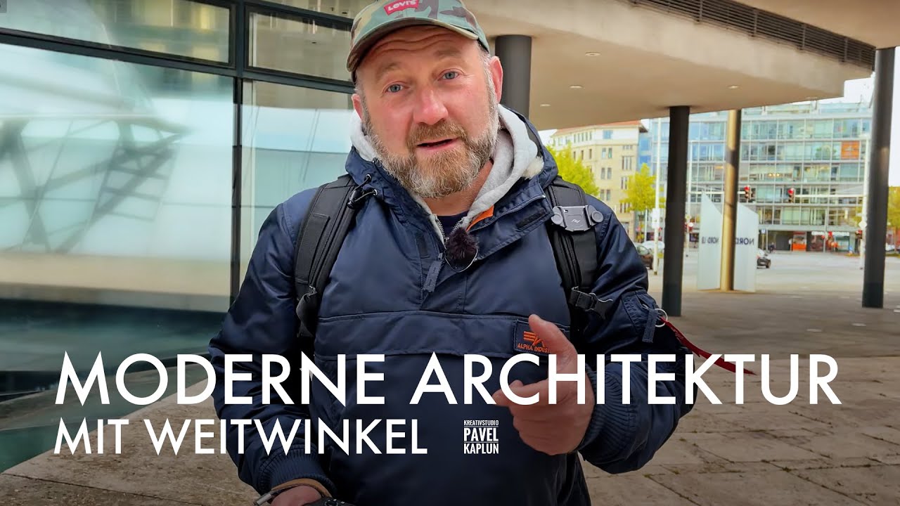 Moderne Architekturfotos mit Weitwinkel