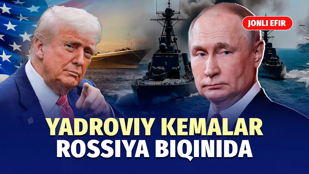 Rossiya atrofidagi AQSH kemalari va Ibrohim kelishuvlariga taklif qilingan Markaziy Osiyo