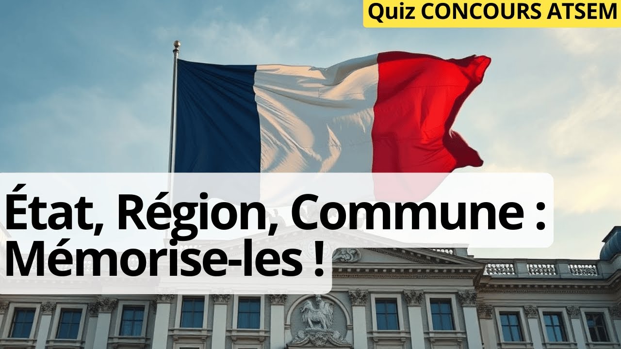 QCM Concours ATSEM - 15 Questions 