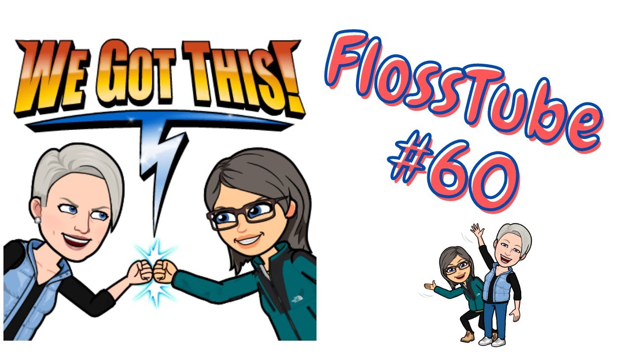 FlossTube #60... Intentional Stitching and Retreat Preparation
