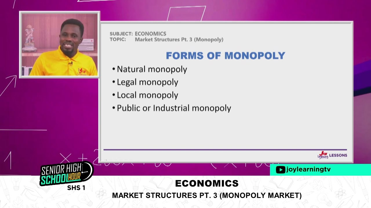 SHS 1 - Economics -  Market Structures - Part 3