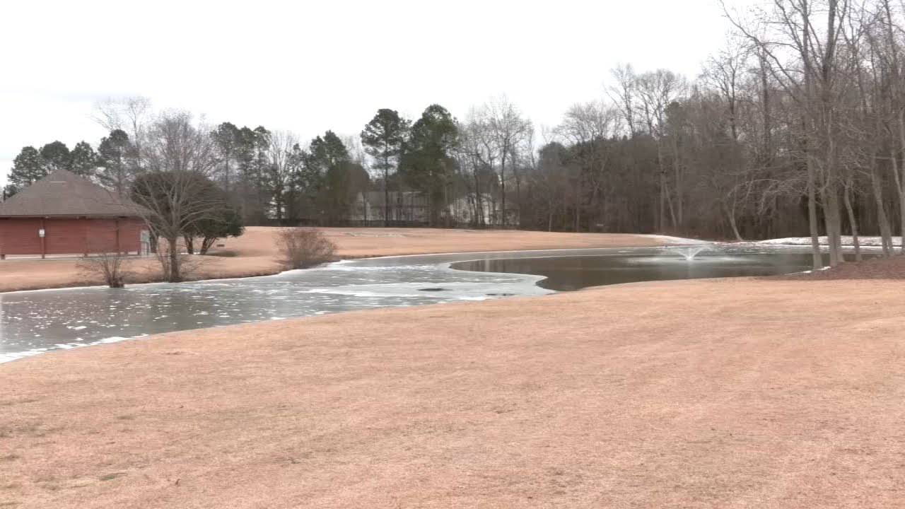 Holly Springs child rescued after falling through ice