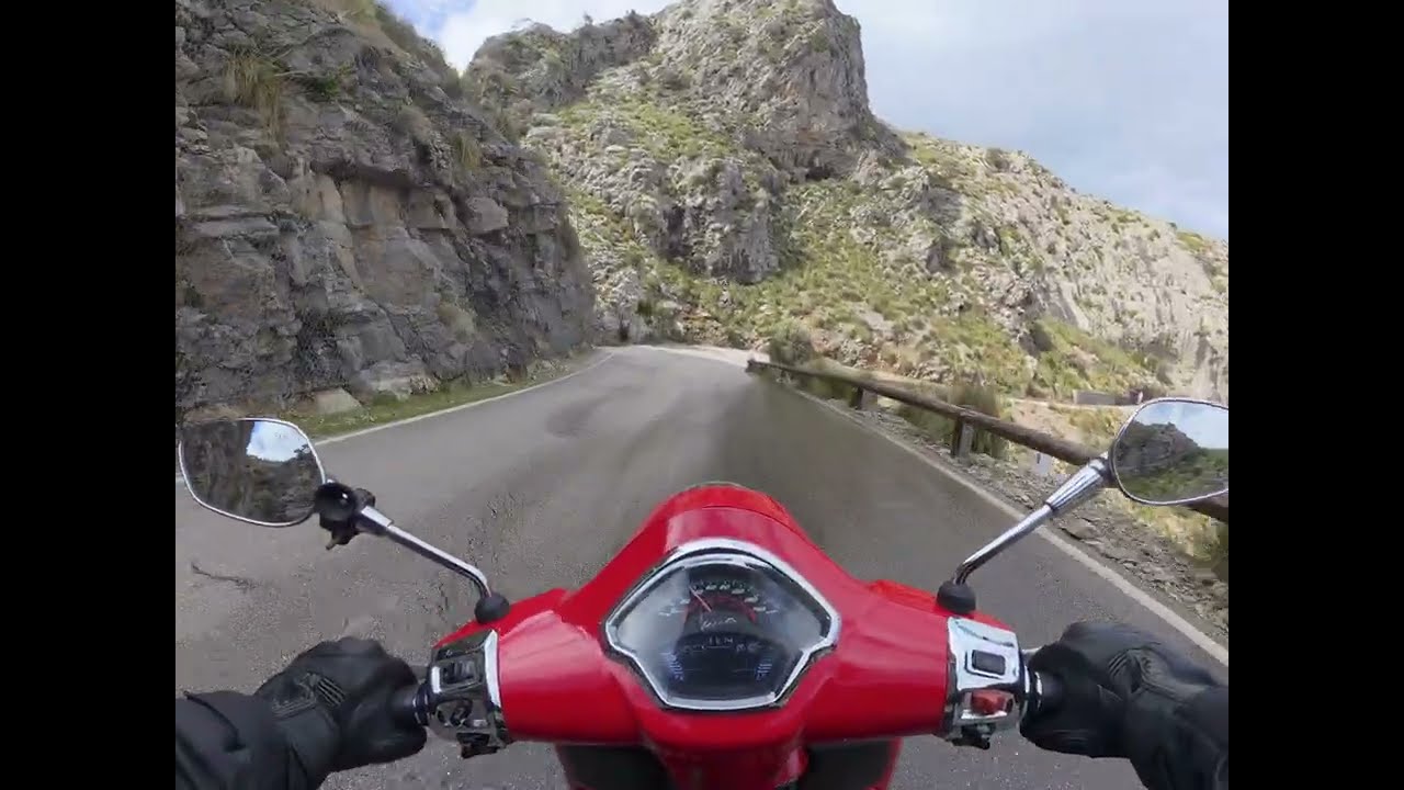 Mallorca&rsquo;s Iconic Road: Vespa Cruise down Sa Calobra&rsquo;s endless hairpins