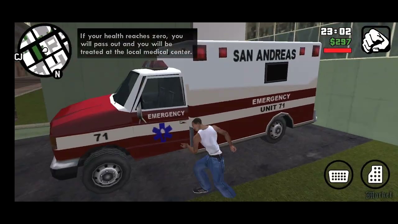 Jogando gta