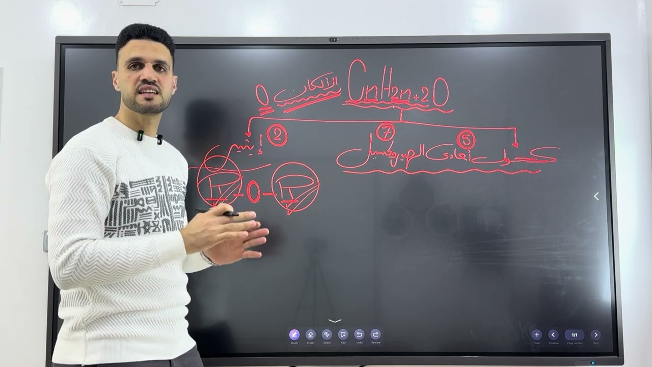 أيزوميرات الصيغة العامة CnH2n+2O )الكحولات أحادية الهيدروكسيل و الإيثيرات)