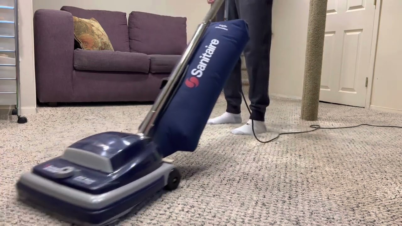 4 Hours ASMR Vacuum Cleaner Sounds and Video.   Sanitaire Edition