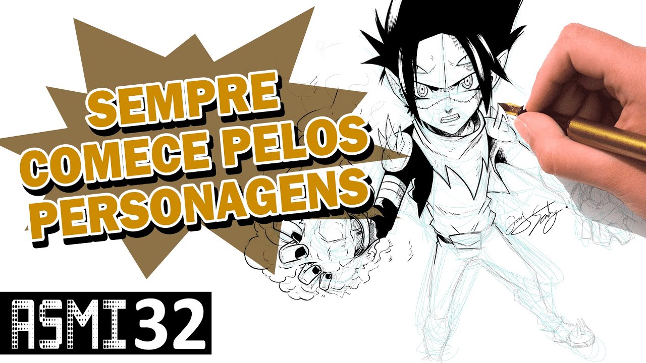 Comece um mangá criando os PERSONAGENS! #ASMI32