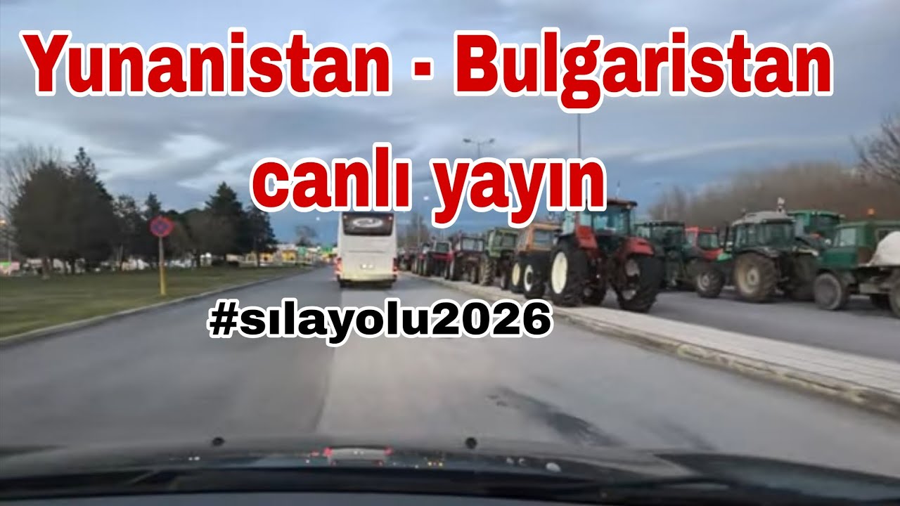 Yunanistan - Bulgaristan canlı yayın