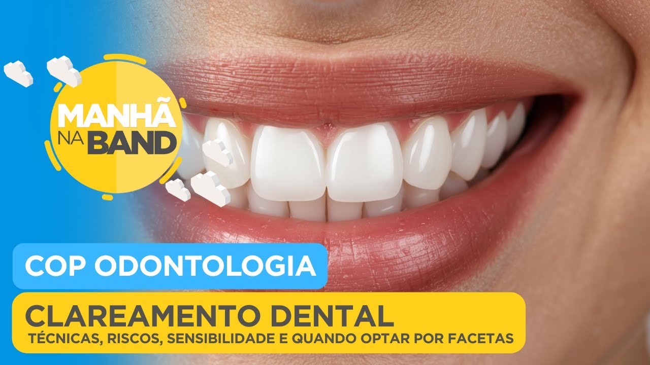 Clareamento dental com a Dra. Brenda da COP ODONTOLOGIA| MANHÃ NA BAND
