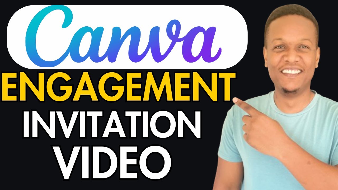 How To Make Engagement Invitation Video In Canva