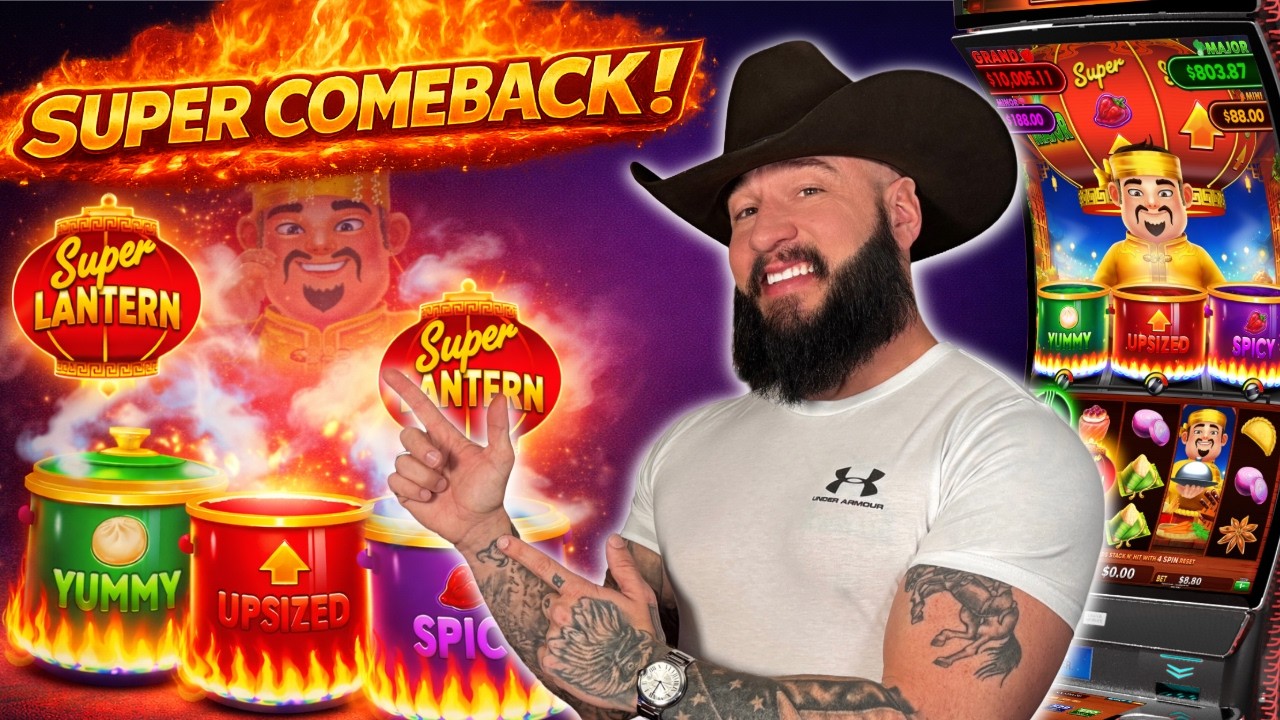 SUPER COMEBACK on High Limit Slots! 🎰 Super Hot Flaming Pots for the WIN!
