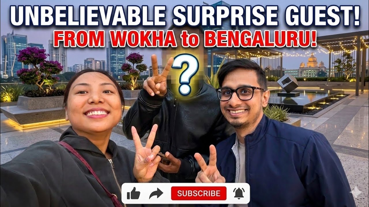 You Won’t Believe Who Came to Bangalore 😭❤️| Surprise vlog