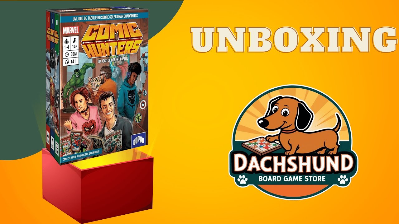 Unboxing - Marvel Comic Hunters