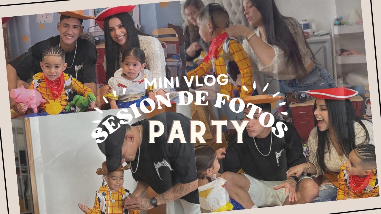 SESIÓN DE FOTOS PARA LA FIESTA DE NUESTROS PEQUES👨‍👩‍👧‍👦📸