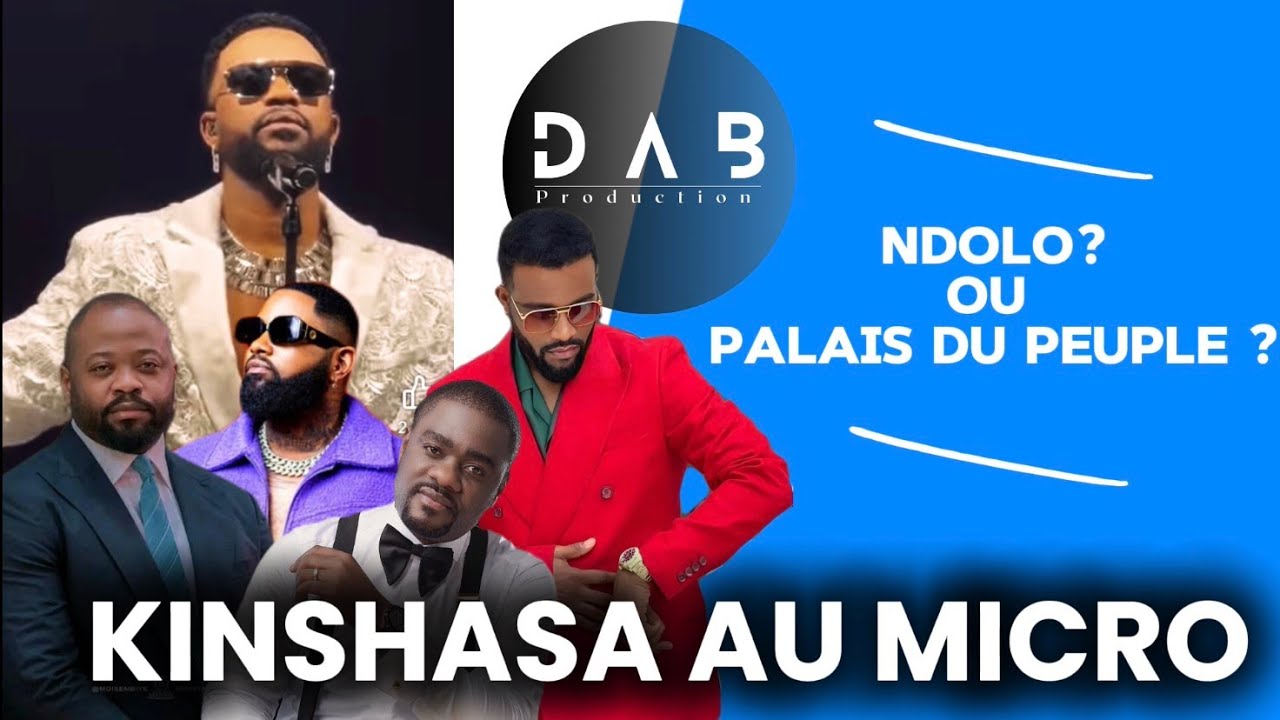 BANDAL/LES KINOIS BA PONI PALAIS DU PEUPLE POUR CORRIGER FERRE,MIKE&MOISE BOYOKA.