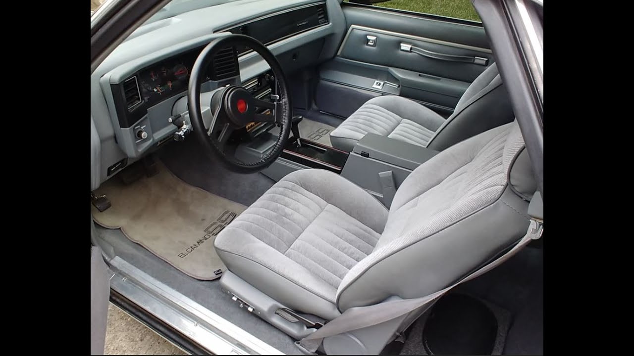 Установка обивки ковшеобразных сидений в SS Monte Carlo - El Camino (G Body)