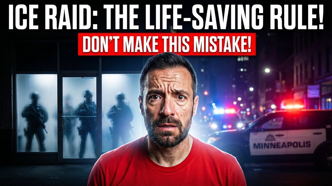 ICE Shooting in Minneapolis: Don’t Make This Deadly Mistake – Lawyer’s Survival Guide for Raids