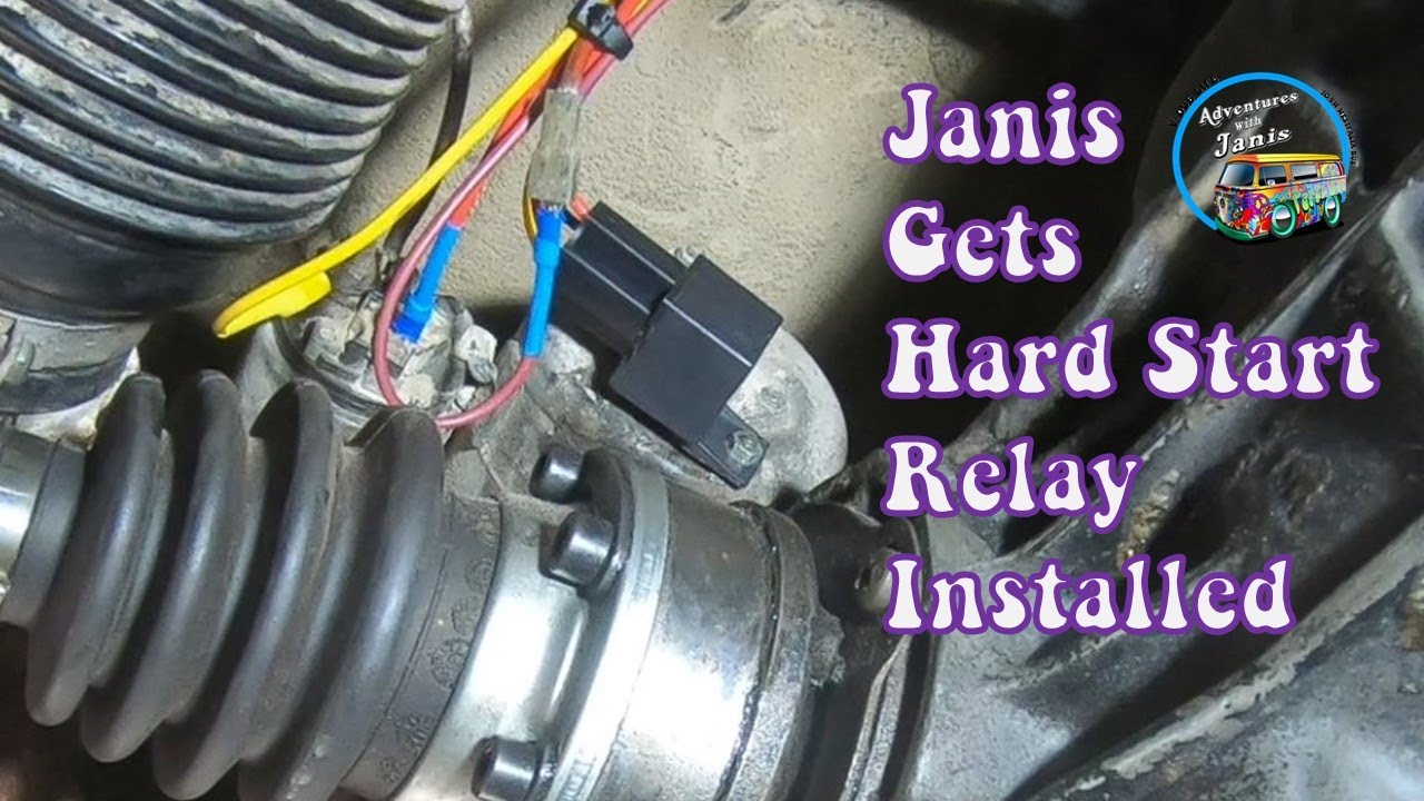 Janis Gets Hard Start Relay Installed - Episode 30