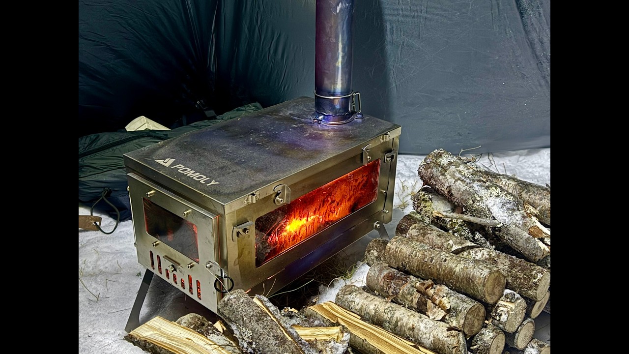 Snowmobile Adventure & Extreme Cold Hot Tent Camping 'Enter Contest Draw'