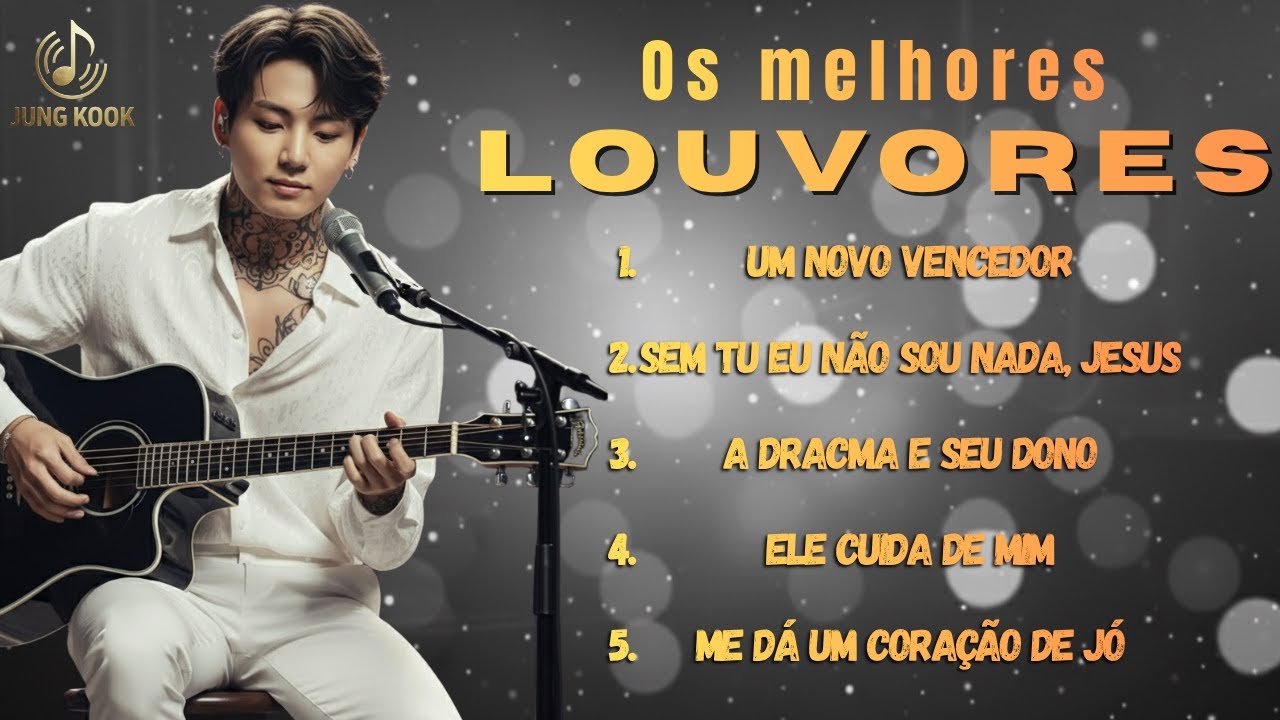Os Melhores Louvores | Lançamento 2025 | JUNG KOOK - Música Gospel