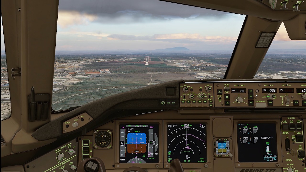 X-Plane 12 | Test Map Enhancement Pro: Landing Flightfactor 777F Lufthansa Cargo in Nairobi/HKJK
