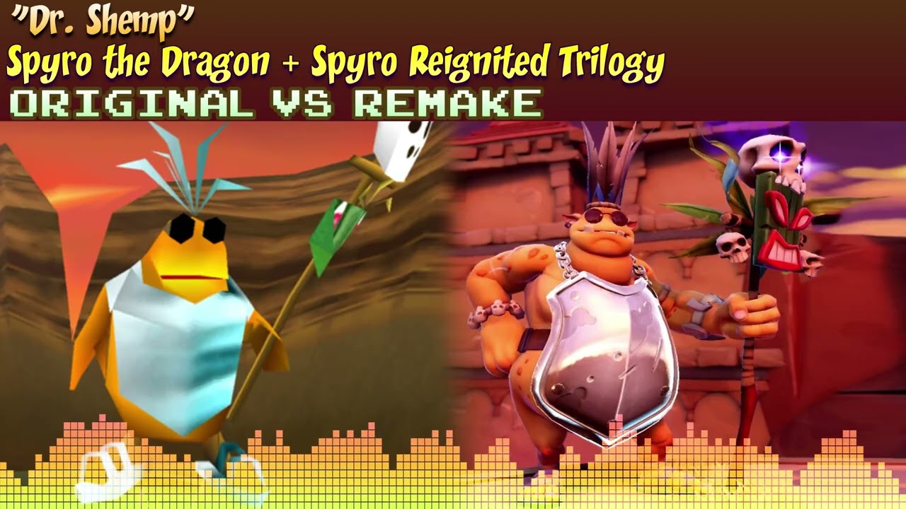 &spades; [Original + Reignited Trilogy] Spyro 1 MASHUP &mdash; Dr. Shemp