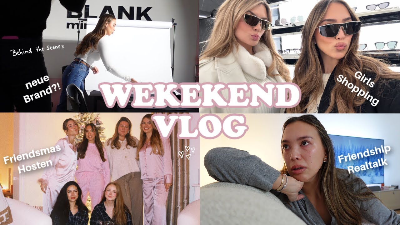 FRIENDSMAS 2023, meine neue BRAND & Realtalk  - VLOG| Adorable Caro