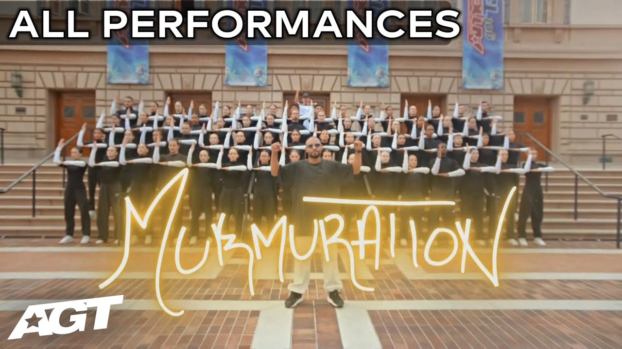 All Performances of Murmuration | AGT 2023 #murmuration #agt