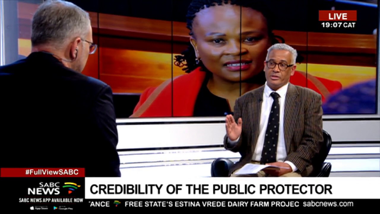 THE POLITICAL VIEW: Credibility of the Public Protector - Angelo Fick