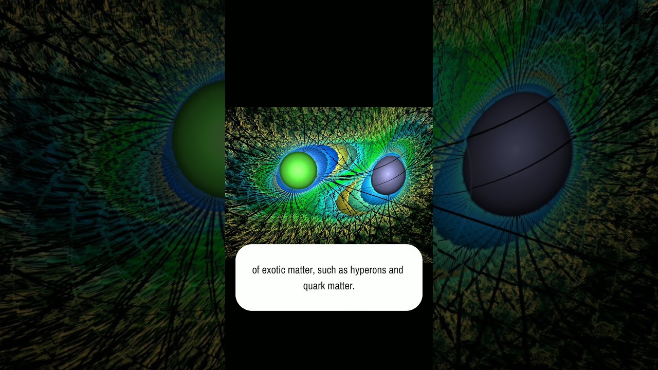 Neutron Stars Can Create Exotic Matter#Shorts #cosmology #astronomy