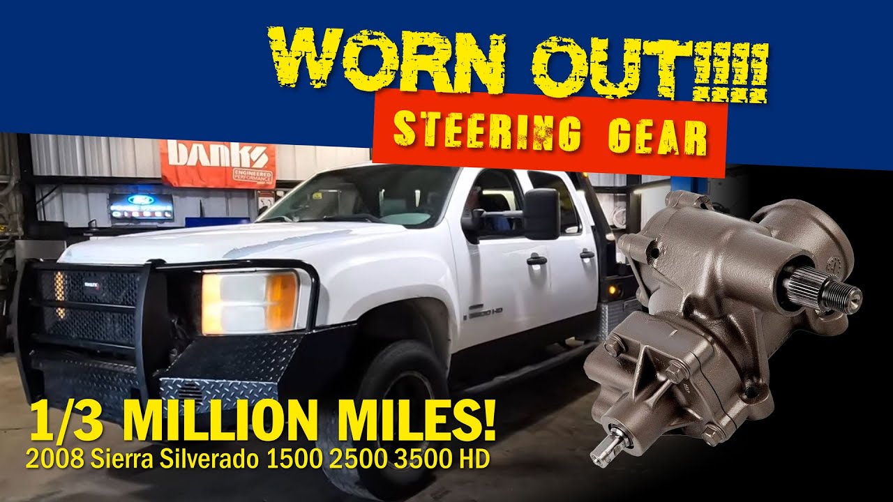 DANGER! WORN OUT Loose Steering! 2008 Sierra Silverado 1500 2500 3500 HD #truck #machanic #repair
