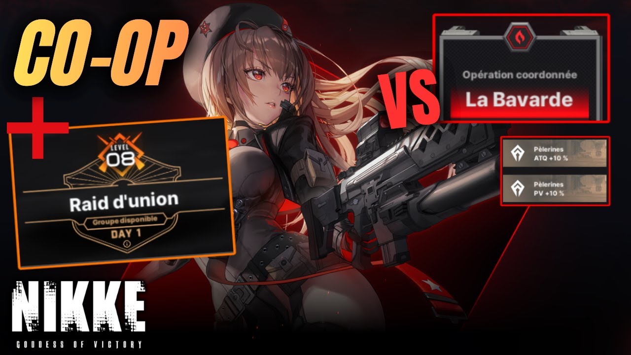 Double Ration ! Co-op & Union Raid Nouvel An 2026 ! | Goddess of Victory: NIKKE FR