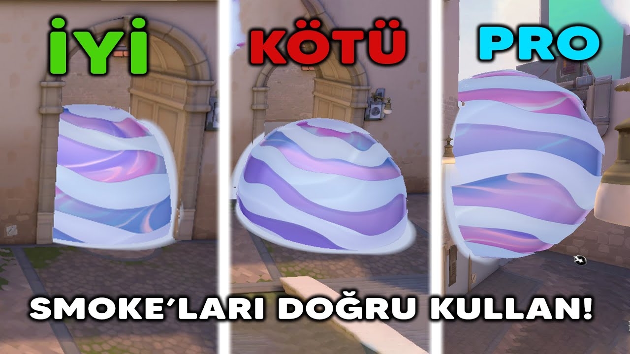 E-SPORCULARIN KULLANDIĞI SMOKELARI RANKED MAÇLARINDA KULLAN | VALORANT SMOKE REHBERİ